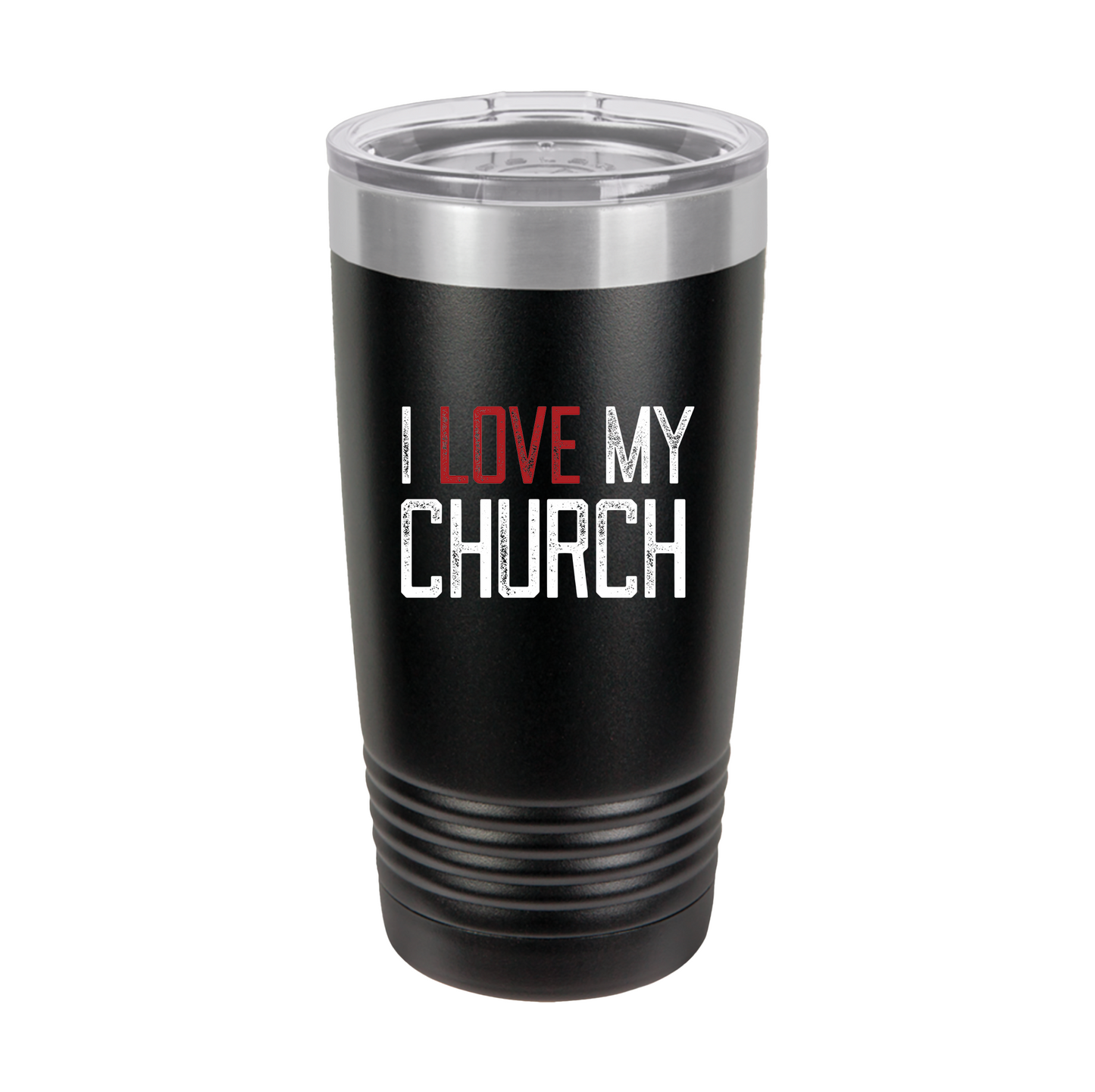 "I Love My Church" 20oz Insulated Tumbler