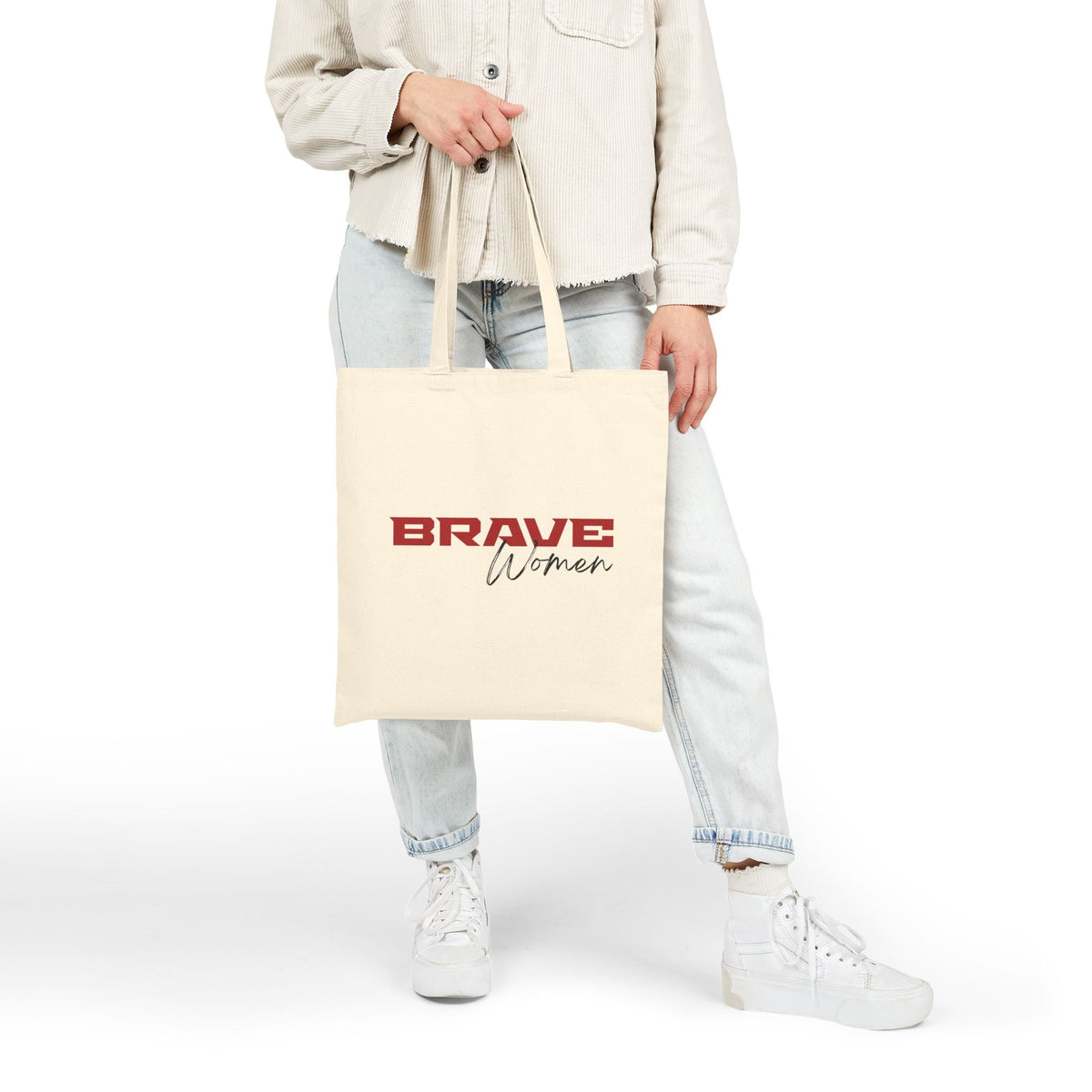 Brave Women Cotton Tote Bag