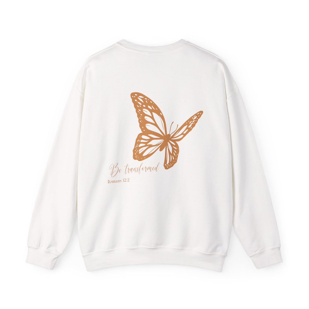 Women's Conference "Be Transformed" Crewneck | White & Gold