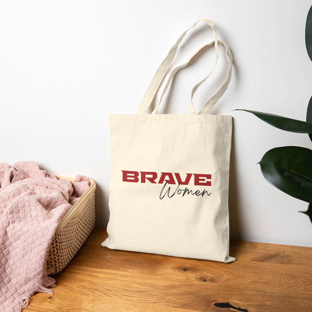 Brave Women Cotton Tote Bag