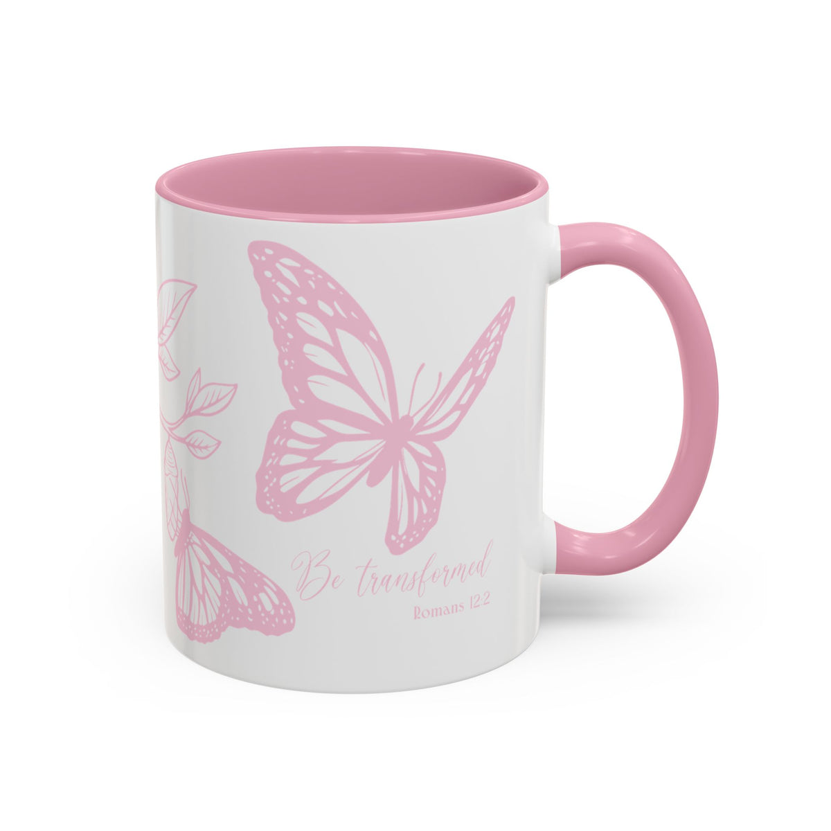 Women's Conference "Be Transformed" Pink Mug