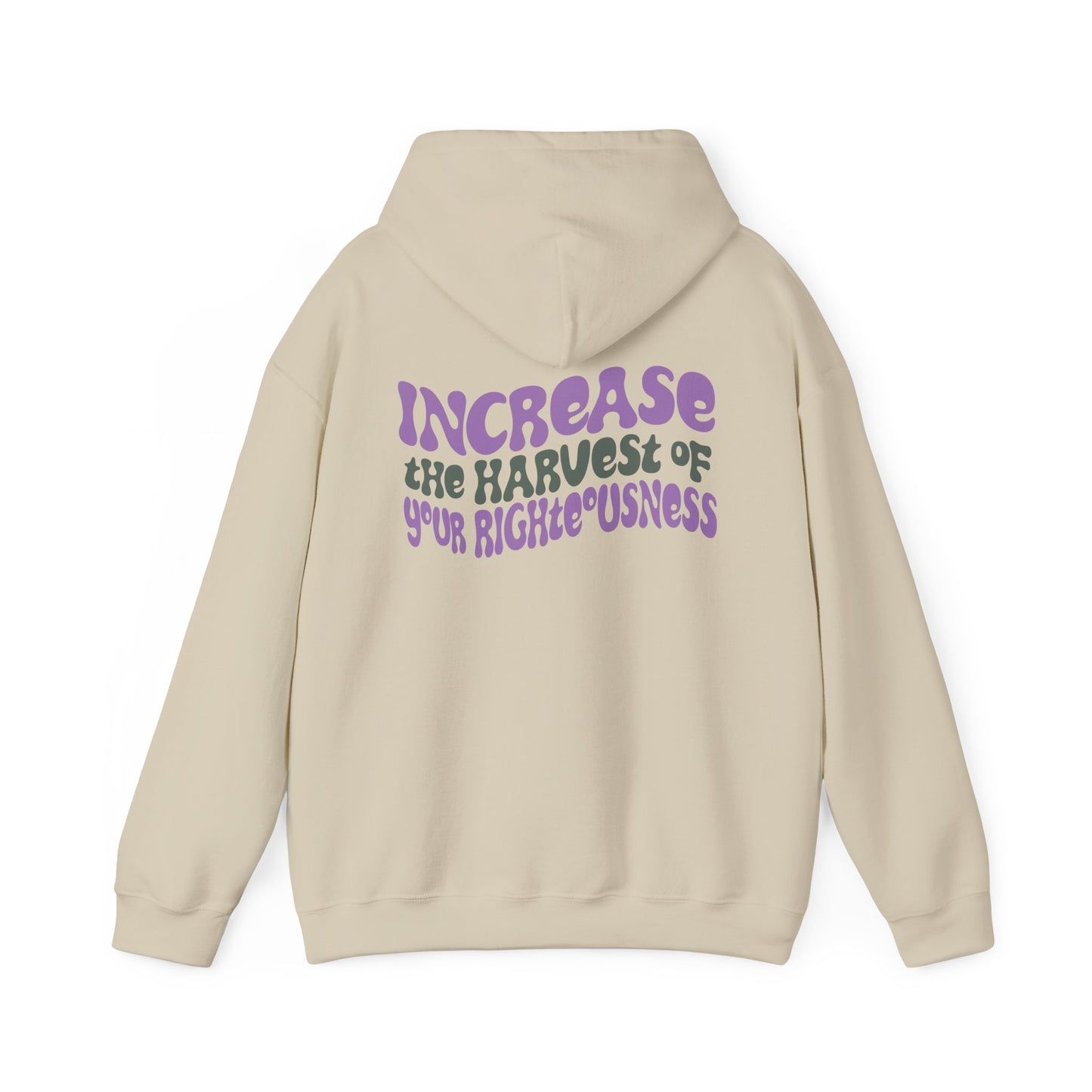 Planting Seeds Inspirational Hoodie- Increase your righteousness