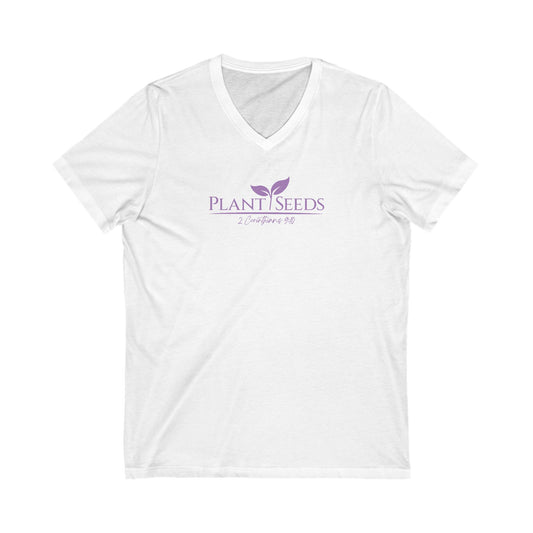 Plant Seeds V-Neck Tee